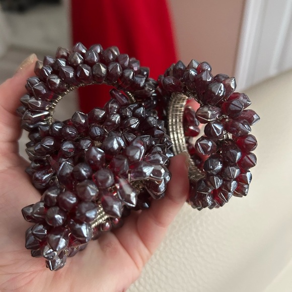 5/$25 Red napkins ring holders housewarming gift 💗 - Picture 5 of 5